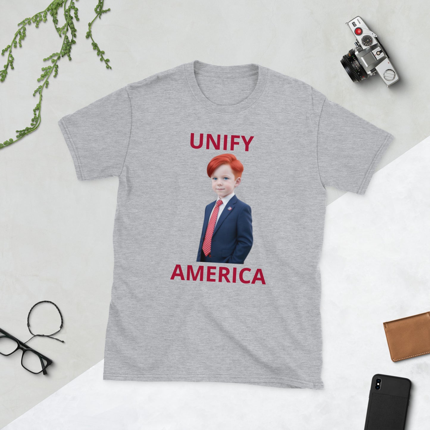 Unify America Caucasian Short-Sleeve Unisex T-Shirt