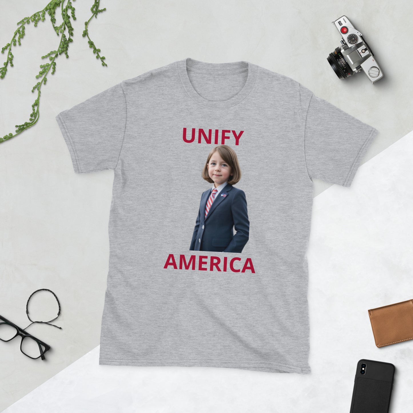 Unify America Caucasian Short-Sleeve Unisex T-Shirt